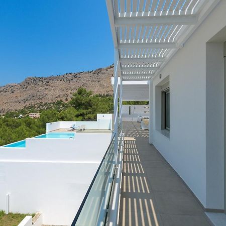 Villa Allegra With Pool In Pefkos, Lindos Area Pefki 外观 照片