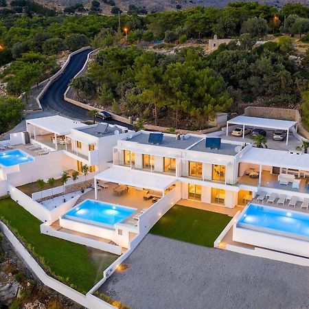 Villa Allegra With Pool In Pefkos, Lindos Area Pefki 外观 照片