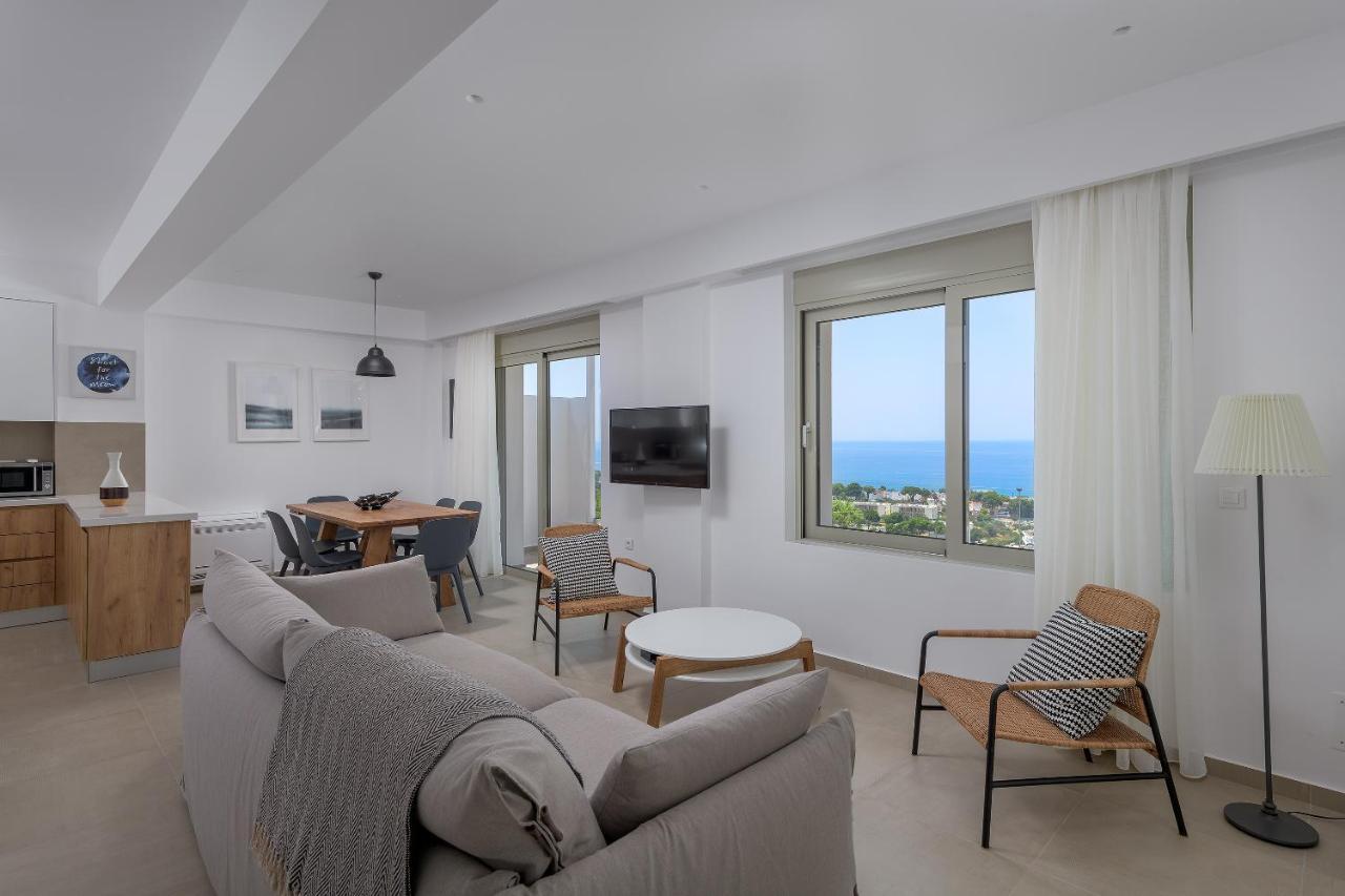Villa Allegra With Pool In Pefkos, Lindos Area Pefki 外观 照片