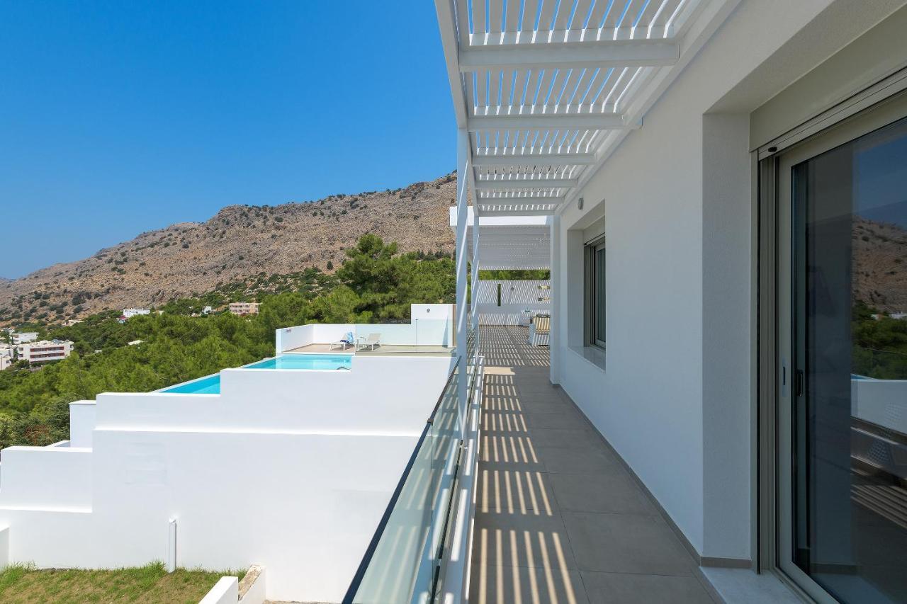 Villa Allegra With Pool In Pefkos, Lindos Area Pefki 外观 照片