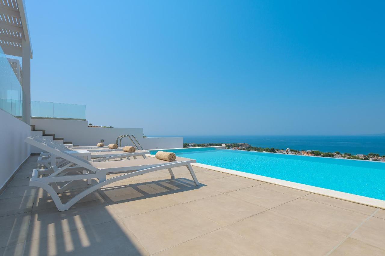 Villa Allegra With Pool In Pefkos, Lindos Area Pefki 外观 照片
